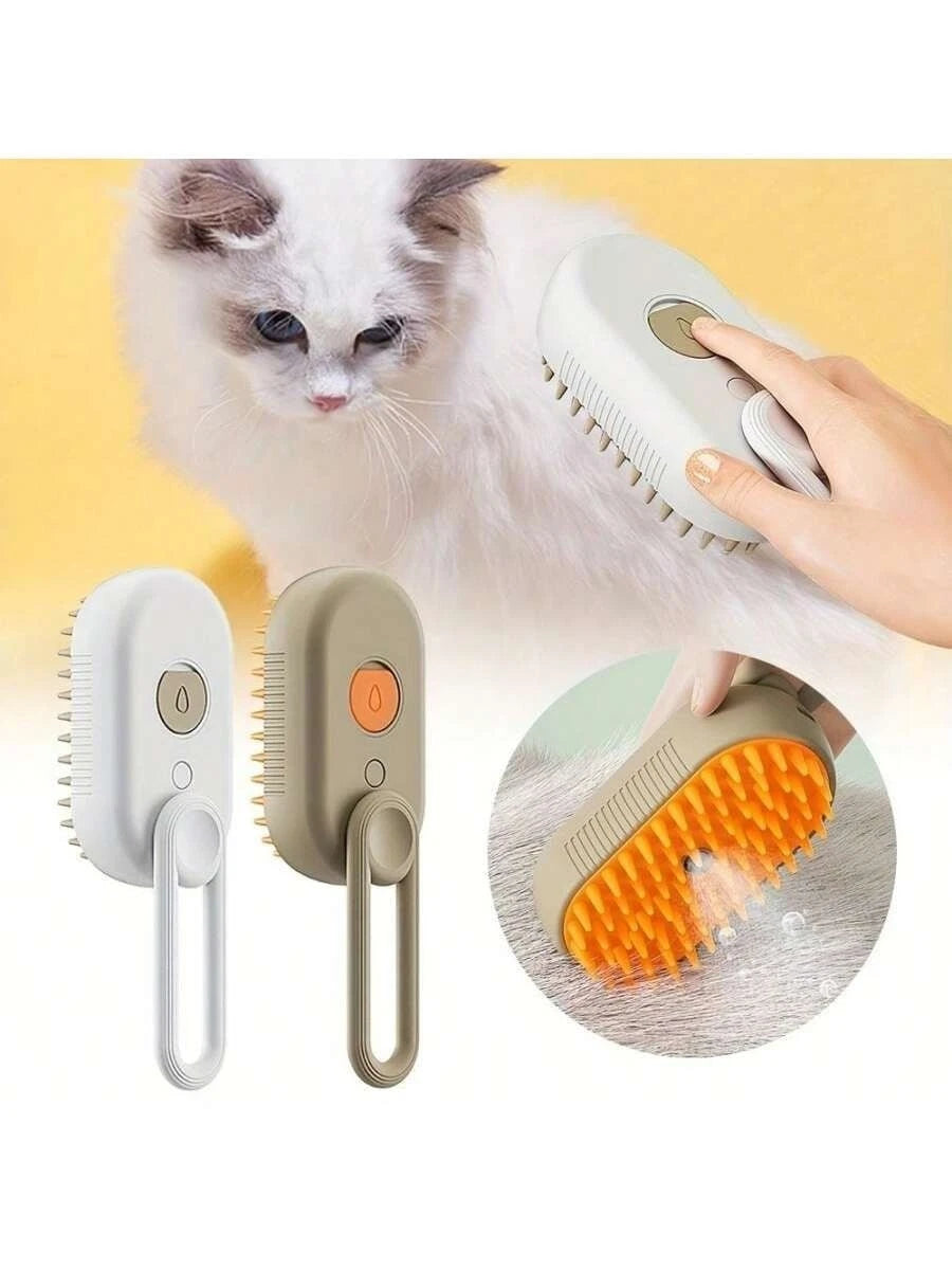 Cepillo Vapor 3 en 1 Perros Gatos Portátil 🐕🐈